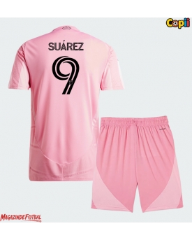 Inter Miami Luis Suarez #9 Echipament de Fotbal Replică 2026-27 Copii Acasa (+ Șorturi)